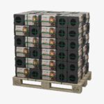 Rekord-Briketts-Folie-Palette